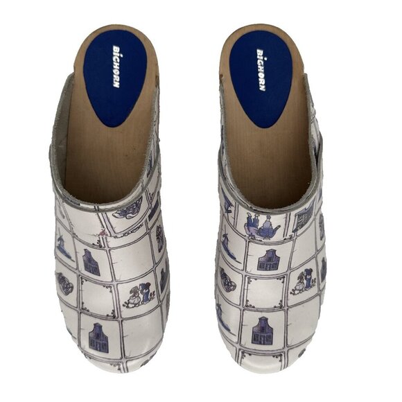 GEVAVI Women's, 6006 Bighorn Delft Sandals Mules Clogs, Nurse shoe US 10.5 Dutch - Picture 7 of 16